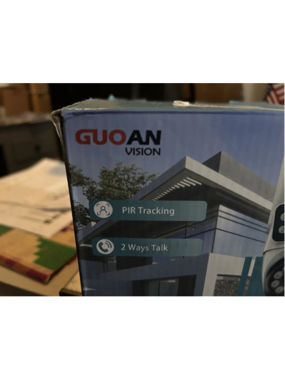 Guoan Vison Double Screen & Dual Area Monitor White Open box